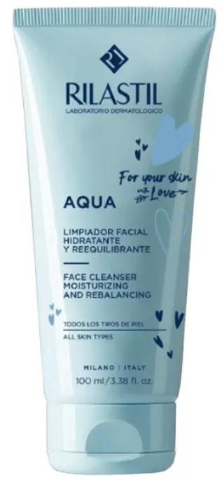 Rilastil Aqua Feuchtigkeitsspendendes Reinigungsgel 100 ml