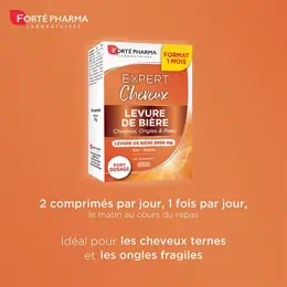 Forté Pharma Expert Levure de Bière Beauté Peau Cheveux Ongles 56 comprimés