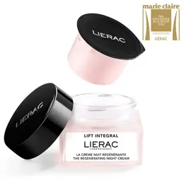 Lierac Lift Integral Crème Nuit Régénérante Nourrisante et Lissante Recharge 50ml