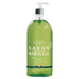 Beauterra Savon Liquide de Marseille Menthe Citron 1L