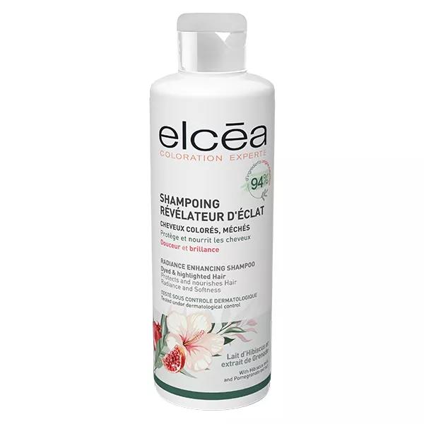 Elcea Shampooing Révélateur d'Eclat Cheveux Colorés et Méchés 250ml