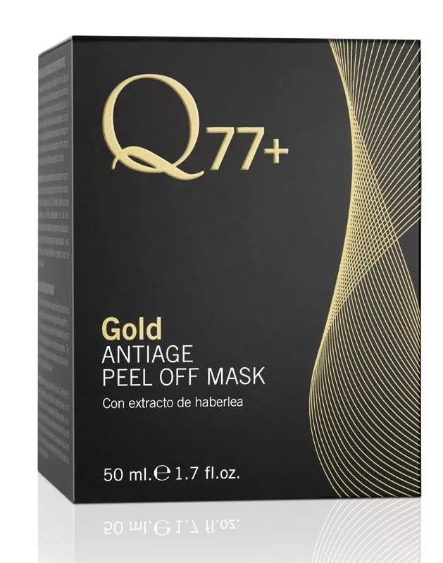 Q77+ Mascarilla Gold Peel Off 50ml