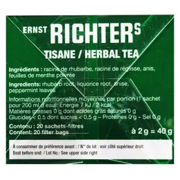 Ernst Richter's Tisane Transit 20 sachets