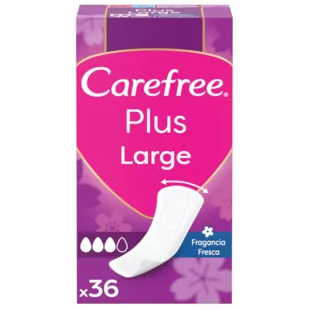 Carefree Protect Slip Plus Large Fresh 36 units