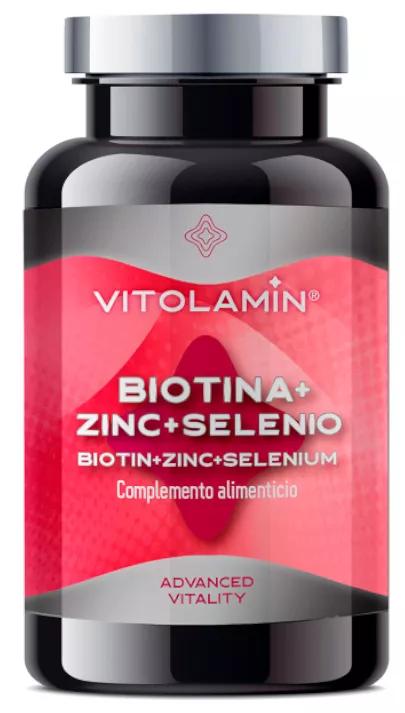 Vitolamine Biotine + Zinc + Sélénium 365 Comprimés