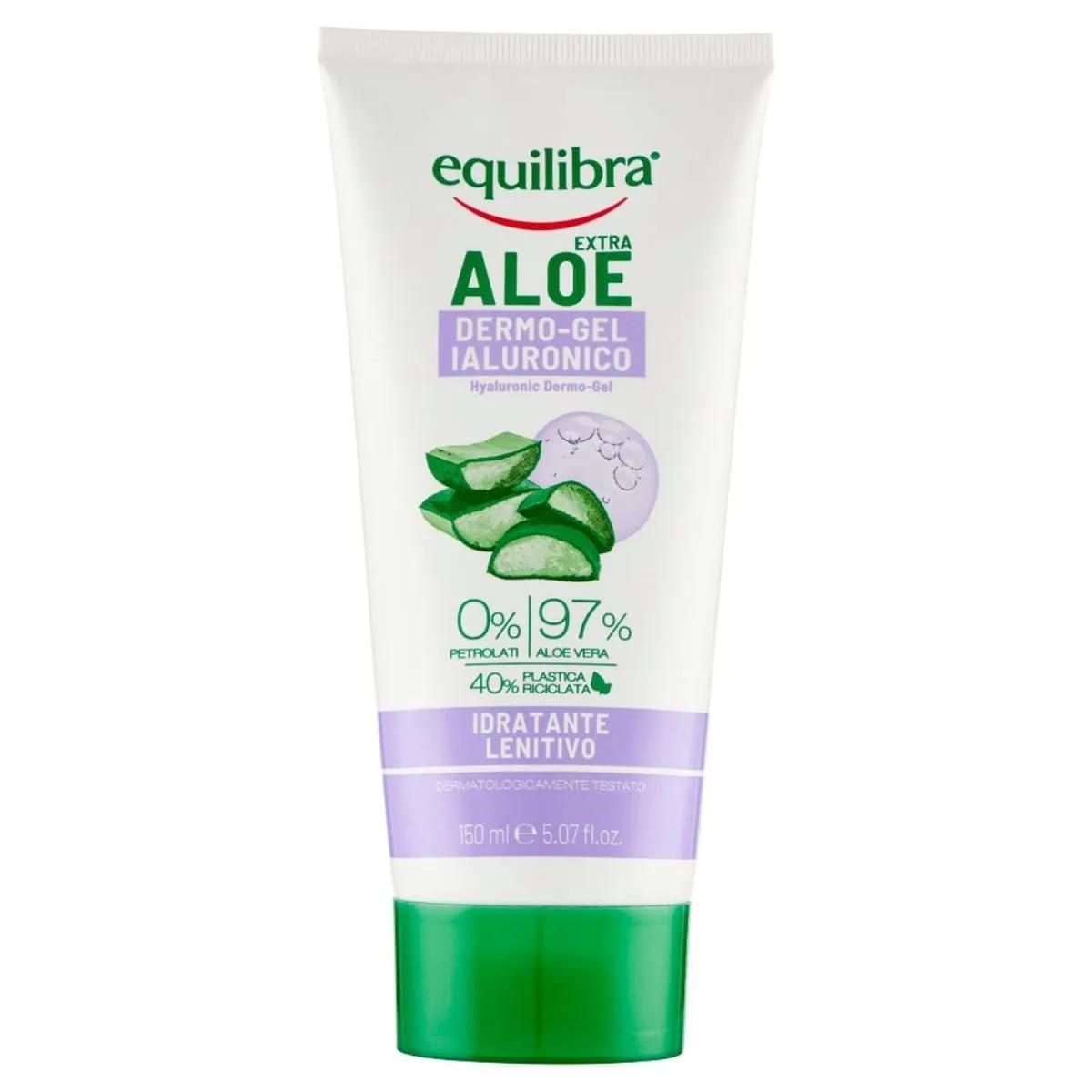 Equilibra Aloe Dermo-Gel Ialuronico Gel Lenitivo e Idratante Corpo 150 ml