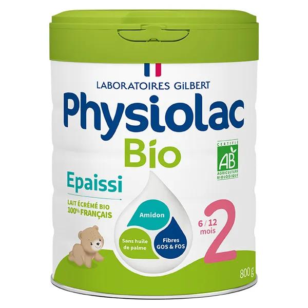 Physiolac Bio Latte 2a età Formula Addensata 800g