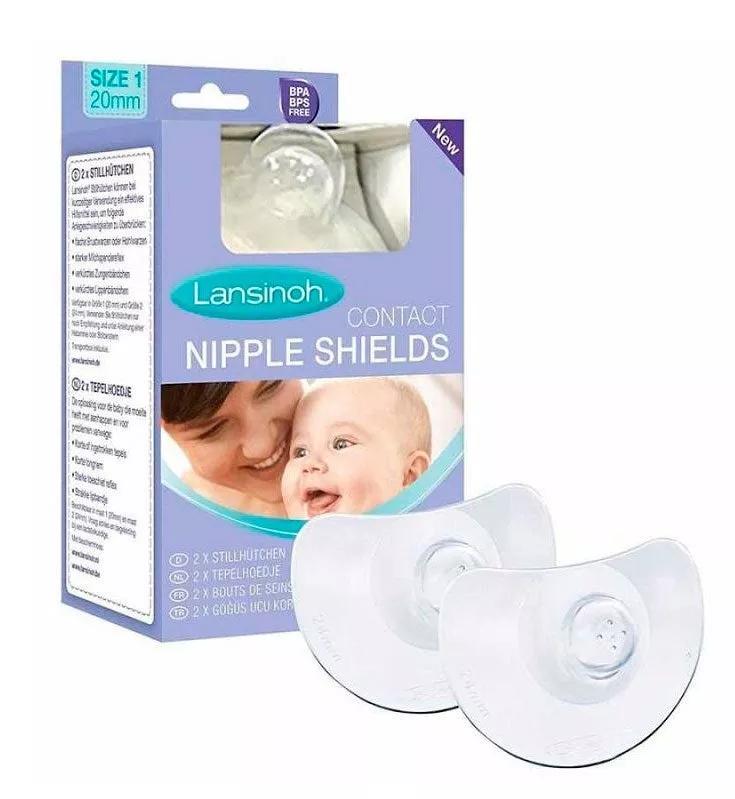 Lansinoh Contact Tepelhoedjes 2 Stuksx20mm