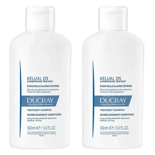 Ducray Kelual DS Shampoo Trattamento per Forfora Grave Confezione da 2 x 100 ml