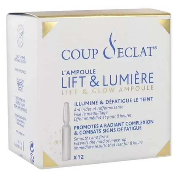 Coup d'Eclat Fiale Lift & Lumière Viso Confezione da 12