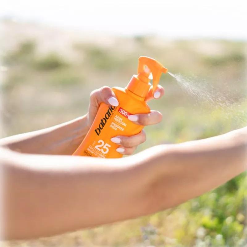 Babaria Spray Aqua Protetor Solar SPF25 Aloe 300ml
