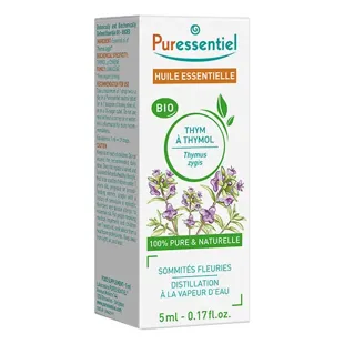 Olio essenziale di timo biologico Puressentiel con timolo 5 ml