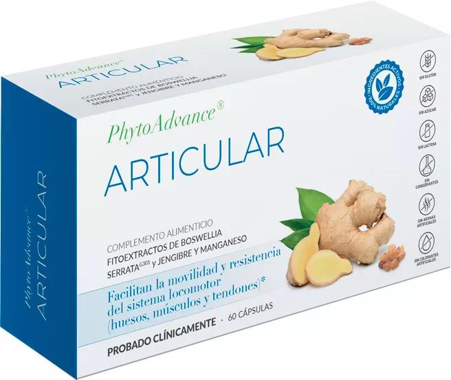 PhytoAdvance Dores Articulares 60 Cápsulas