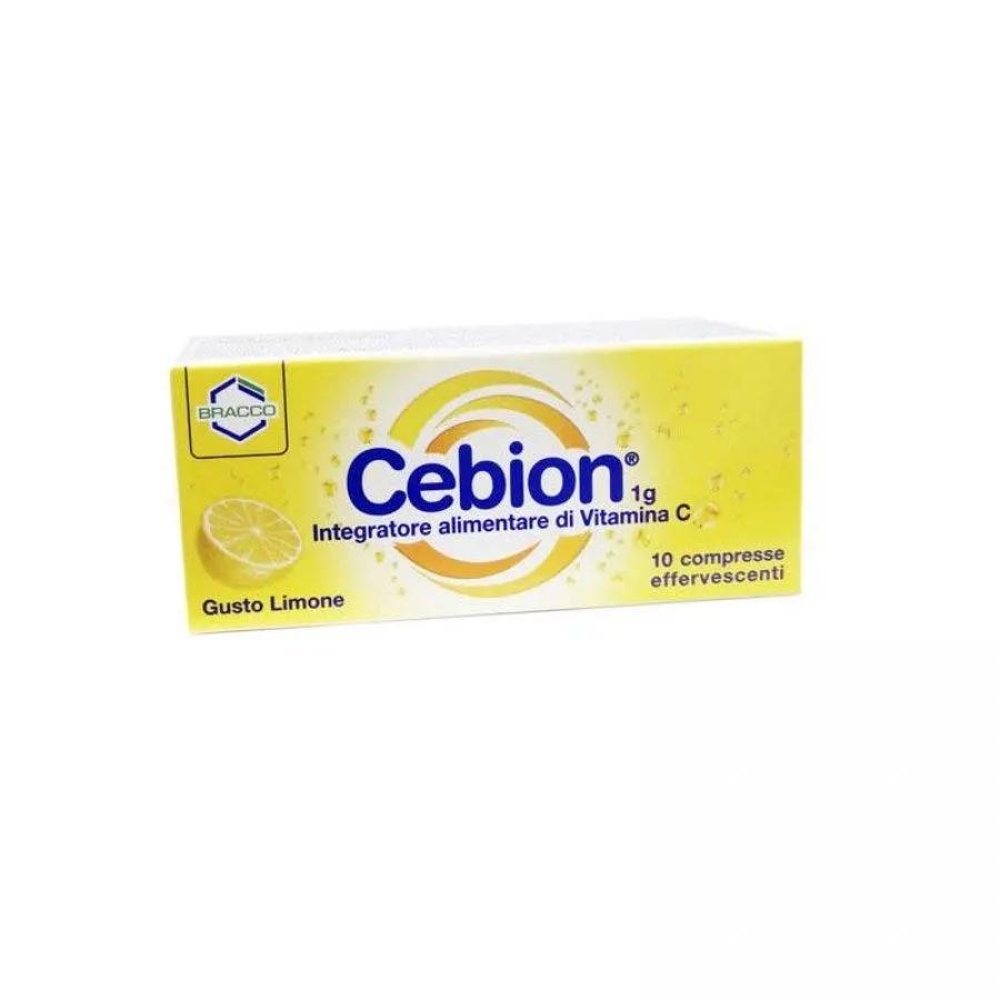 Cebion Effervescente Limone Integratore Vitamina C 10 Compresse