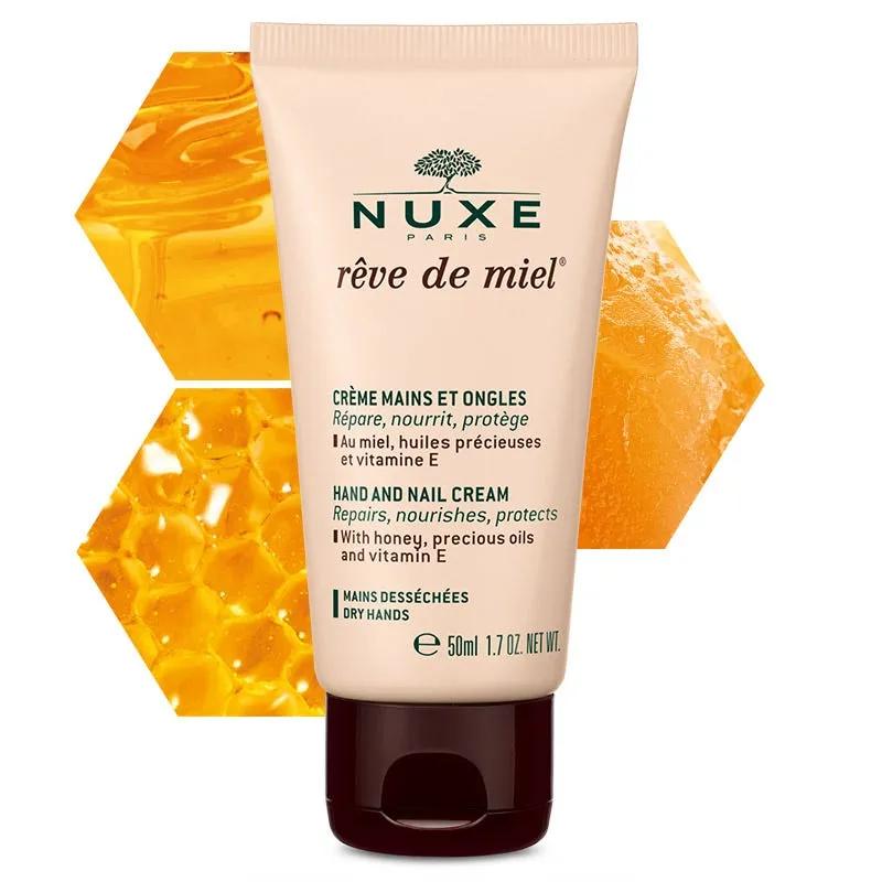 Nuxe Rêve de Miel Crema Mani e Unghie Riparativa e Protettiva 50 ml