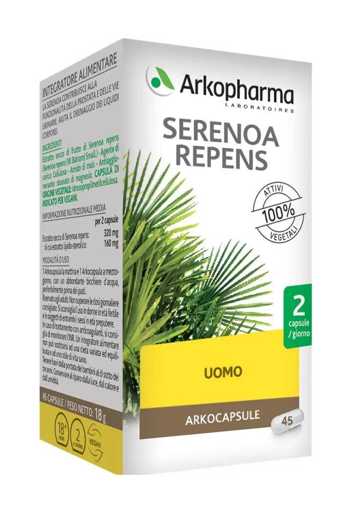 Arkocapsule Serenoa Repens Integratore Per La Prostata 45 Capsule