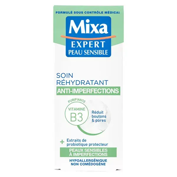 Mixa Soin Ultra Hidratante Anti-Imperfecciones 2en1 50ml