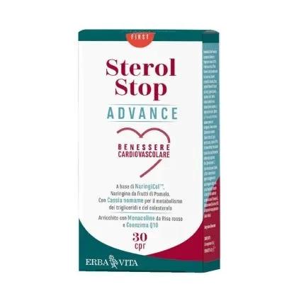 Erba Vita Sterol Stop Advance Integratore Cardiovascolare 30 Compresse