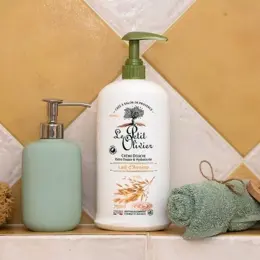 Le Petit Olivier - Crème Douche Extra Douce - Lait d'Avoine - Sans Savon 750ml