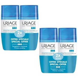 Uriage Deodorant Power 3 4x50 ml