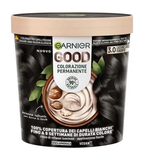 Garnier Good Colorazione Permanente Senza Ammoniaca 3.0 Castano Cioccolato Fondente