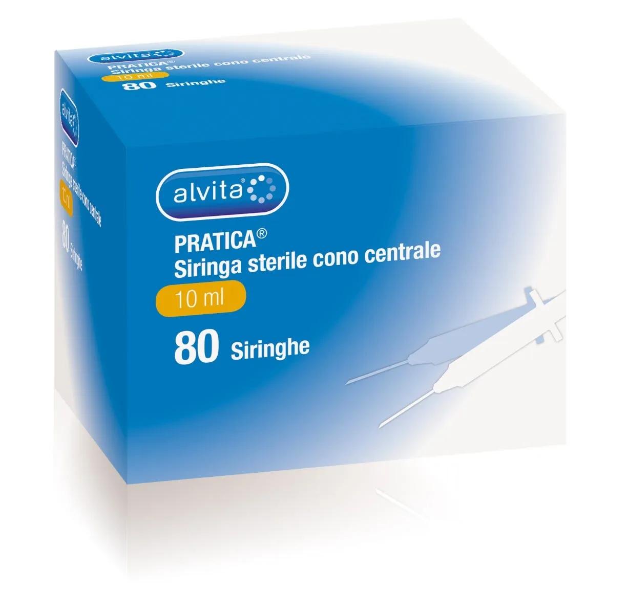 Alvita Siringa Sterile 10ml Ago G21 1 Pezzi