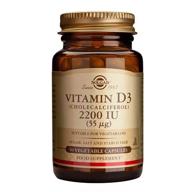 Solgar vitamina D3 2200 UI (Colecalciferol) 50 comprimidos