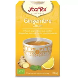 Yogi Tea Gingembre Citron 17 sachets