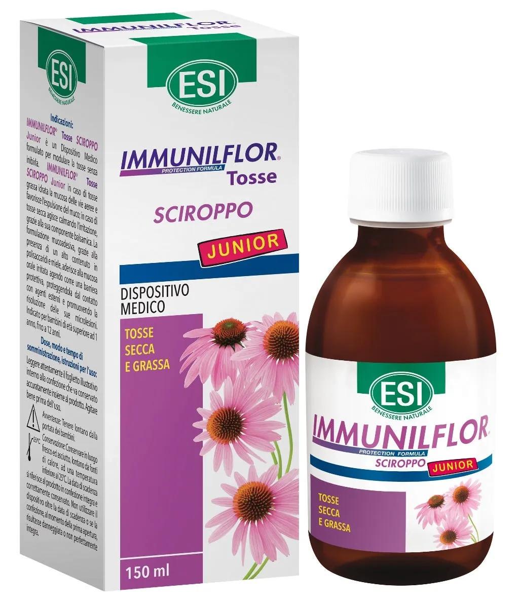 Esi Immunilflor Junior Sciroppo Tosse Secca e Grassa 150 ml