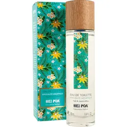 Hei Poa Eau de Toilette Sensualité Aquatique Tiaré & Jasmin d'Eau 100ml