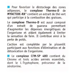 NHCO Myactide Rx ceinture abdominale séchage et tonicité 112 gélules