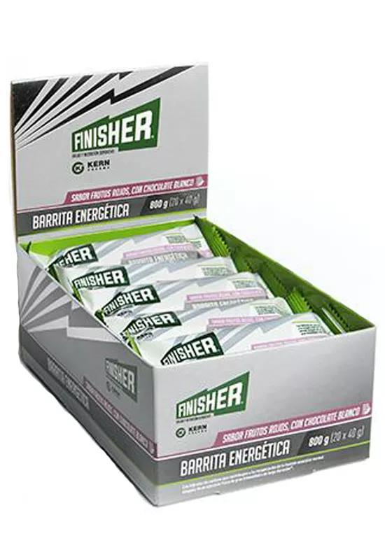 Kern Pharma Finisher Barrita Frutos Rojos y Chocolate Blanco 20 Uds de 40 gr