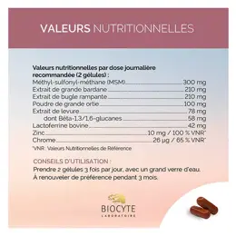 Biocyte Peau Radieuse 60 gélules