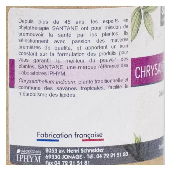 Iphym Santane Comprimidos de Chrysanthellum 50 comprimdos