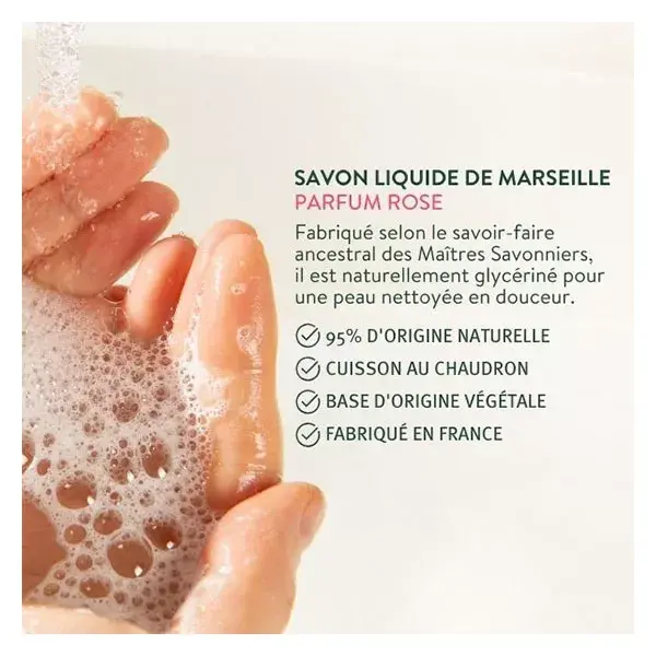 Le Petit Olivier - Pur Savon Liquide De Marseille - Rose 300ml