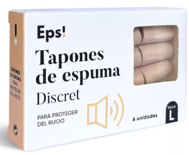 EPS! Tappo in schiuma discreto misura L 6 unità