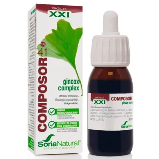Soria Natural Formula XXI Composor 41 Gincox Complex 50 ml
