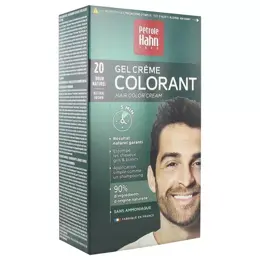 Petrole Hahn Gel Crème Colorante Douce Sans Ammoniaque n°20 Brun