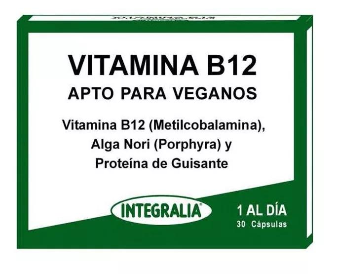 Integralia Vitamina B12 30 Cápsulas