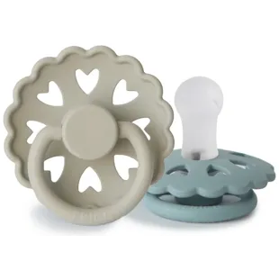 Frigg Fairytale Silicone Pacifier Block Lukoie/Clumsy +0m 2 pcs