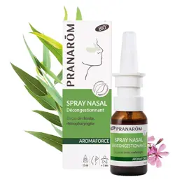 Pranarom Aromaforce Spray Nasal Bio Décongestionnant 15ml