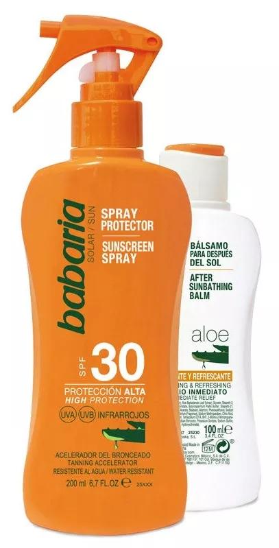 Babaria Spray Protector Solar Aloe SPF30 + After Sun