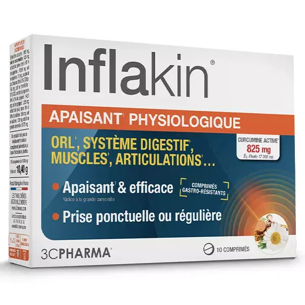 Les 3 Chênes Oak Inflakin Inflammatory Conditions 10 Tablets
