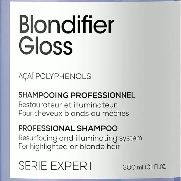 L'Oréal Professionnel Serie Expert Blondifier Gloss Shampoing Brillance 300ml