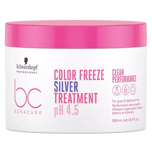 Schwarzkopf Professional BC Bonacure pH 4.5 Color Freeze Masque Argent 500ml