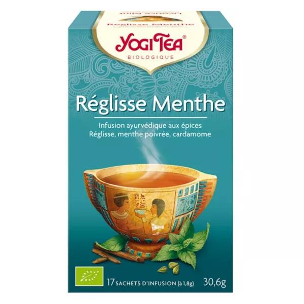 Yogi Tea Chlorella Menthe 17 sobres