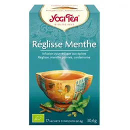 Yogi Tea Chlorella Menthe 17 sachets