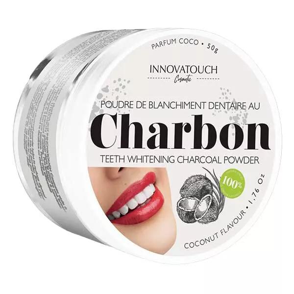 Innovatouch Polvo blanqueador dental de carbón con aroma a coco