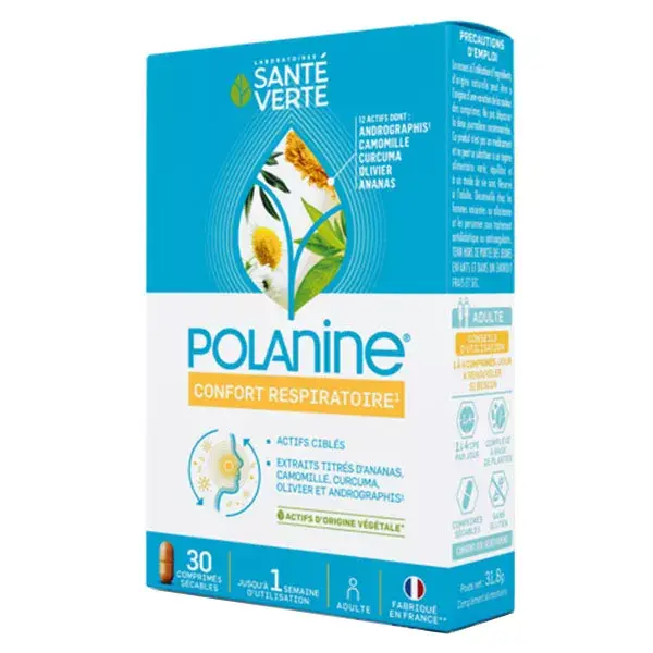 Santé Verte Polanine 30 Tablets