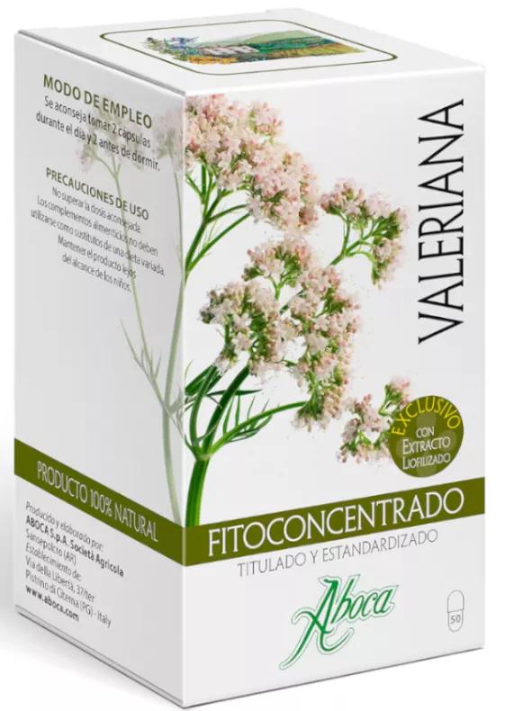 ABOCA standardize Fitoconcentrated Valerian 50 capsules of 500gr